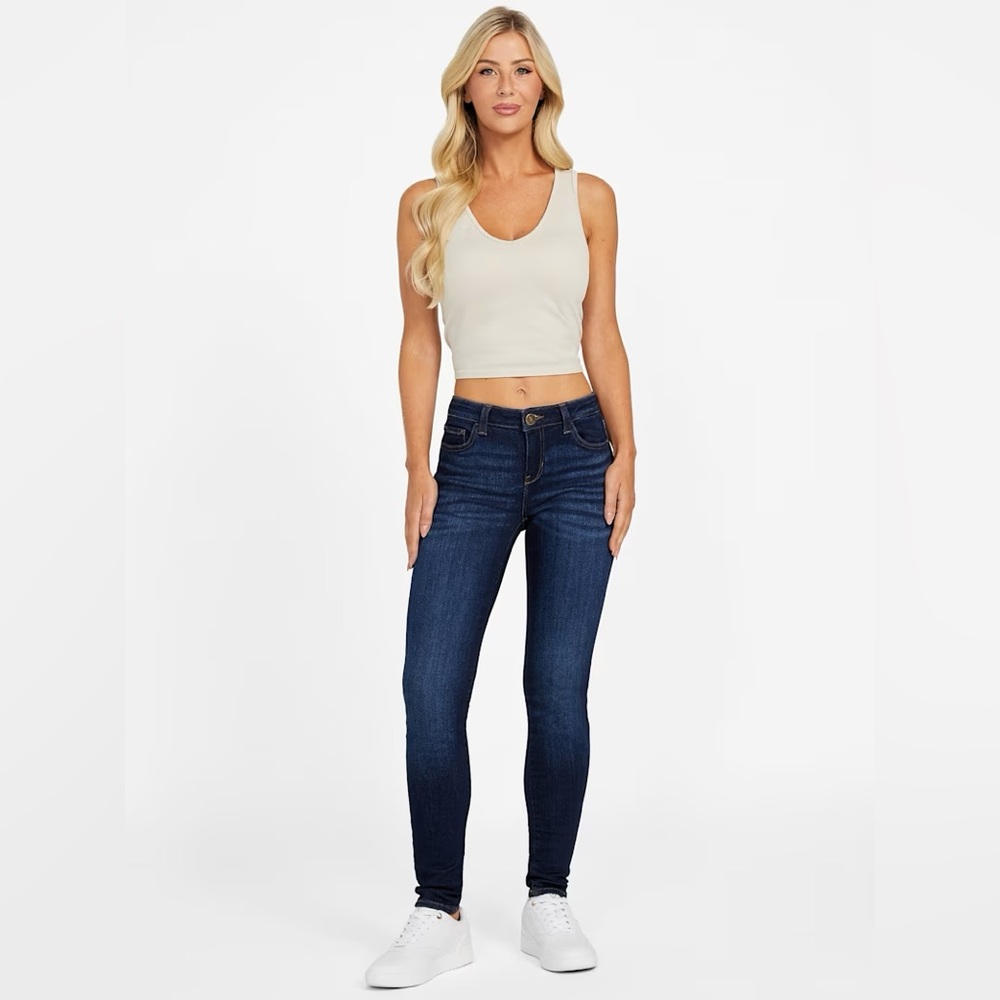 Guess Women’s Dark Wash High Rise Skinny Jeans Size 25
